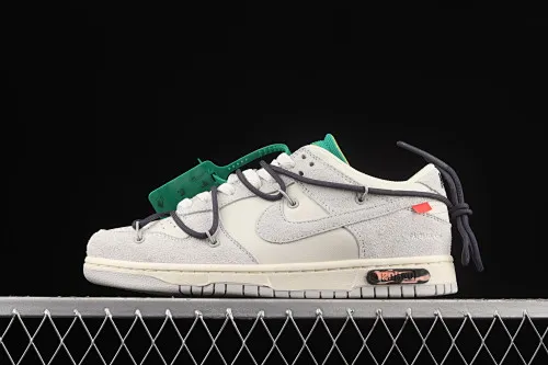 All categories Nk SB Dunk series Nk SB Dunk Low low-top sneakers J version OF x Nk Dunk Low OW suede SB smashed backboard fashion casual sneakers DJ0950-115